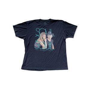 Soul 2 Soul Faith Hill and Tim McGraw tour t-shirt